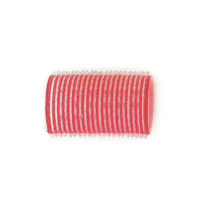 BraveHead tarranauhalla hiusten velcro tarrapapiljotit, punainen Ø 36 mm